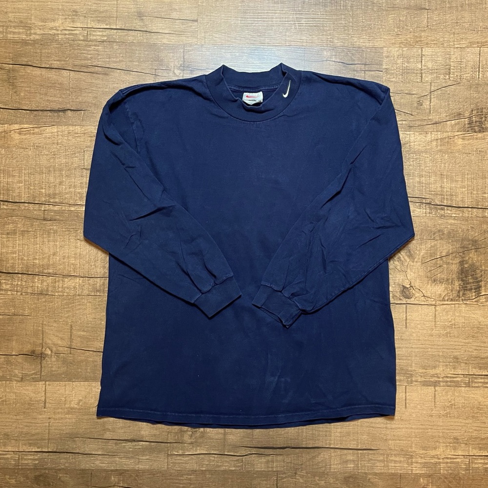 vintage Nike mock turtleneck